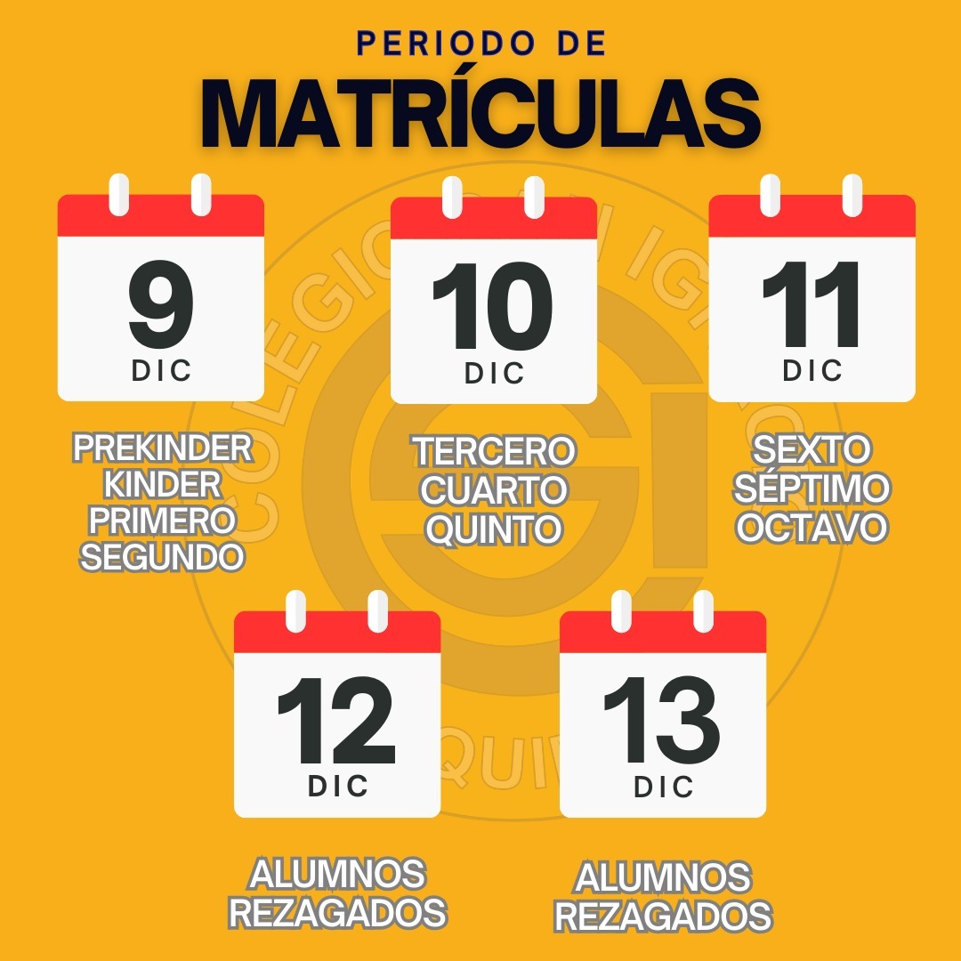 Matrículas 2025